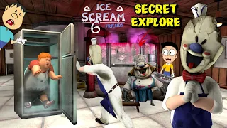 SECRET EXPLORING ICE SCREAM 6 - ICE SCREAM FRIENDS : CHARLIE || Deewana And Rangeela gameplay