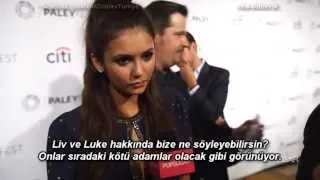 Nina Dobrev Paleyfest 2014 - PopSugar Röportajı [TR Altyazılı]