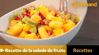 Recette de la salade de fruits
