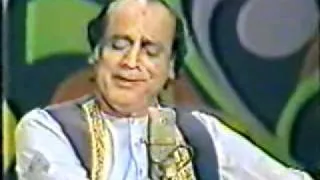 Mehdi Hassan three live ghazals with an interview