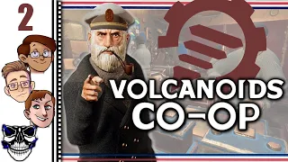 Let's Play Volcanoids Co-op Part 2 - The Subterranian War