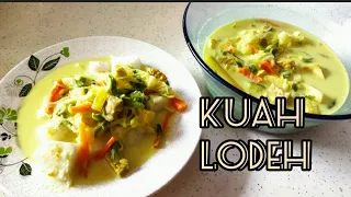 Resepi Sayur Lodeh / Kuah Lontong Johor | Mudah & Sedap