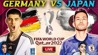 ANOTHER ASIAN UPSET! GERMANY 1-2 JAPAN REACTION! FIFA WORLD CUP GROUP E DRAMATIC START!