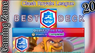 Best 5 Decks | Qualify for CRL! 2022 Challenge