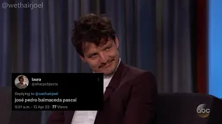 pedro pascal once said...