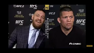 Nate Diaz & Conor McGregor on the Money Channel