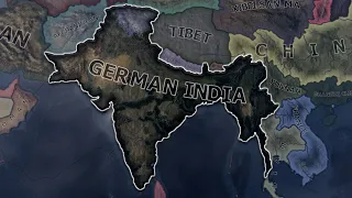 What If The British Colonies Were Puppets Of Germany. - Hoi4 Timelapse