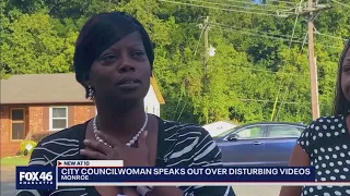City councilwoman speaks out over disturbing videos