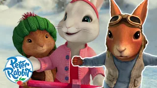 ​@OfficialPeterRabbit-  Time for the Great Icicle Jump ❄️❄️❄️ | Cartoons for Kids