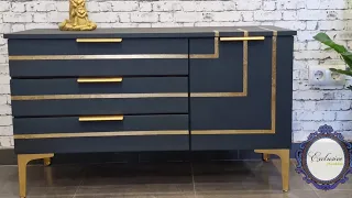 SPECTACULAR Furniture Painted with CHALK PAINT / STEP BY STEP