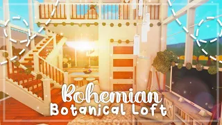 Boho Aesthetic Botanical Trendy Loft I Speedbuild and Tour - iTapixca Builds