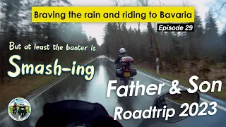 Europe Motorcycle Roadtrip 2023 EP29: Braving the rain and riding to Bavaria