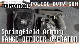 Police Duty Springfield 1911 Range Officer Operator 9mm 【Gun7】