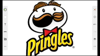 Turning the old Pringles logo to the new one #oversimplifiedlogos