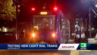 Sacramento Regional Transit begins final testing phase for new light rail trains