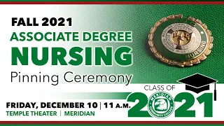 MCC: 2021 Fall ADN Pinning Ceremony