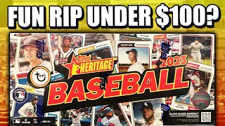 WHAT TO EXPECT FROM HERITAGE! | 2023 Topps Heritage Hobby Box Review