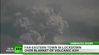 BREAKING NEWS -  Russia's Kamchatka Volcano Erupts, Town Covered In Ash