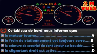 Code de la route 2023  permis de conduire  Nouvelle 40 questions d'examen Serie#2