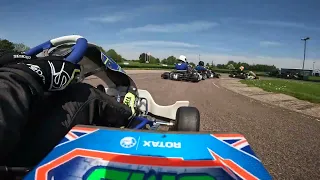 Bayford Meadows Kart Circuit Rotax 177 Practice Session 12-05-2024