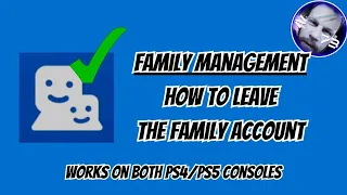 How to Leave Family management - Sony PS4/PS5 Parental Control #tutorial