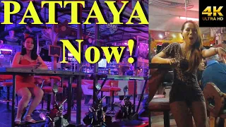 Pattaya Raw Nightlife Soi Buakhao Night Scenes Now! February 2023 Thailand [4K]