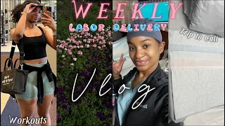 WEEKLY VLOG! WEEK IN THE LIFE OF A LABOR AND DELIVERY RESIDENT NURSE | STUDY WITH ME + DRAMA + NEW..