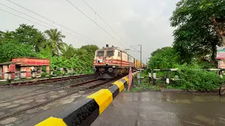 Fast & Furious Hyper smooth Malda Intercity Express Dangerous Aggressive Passing Throughout Railgate