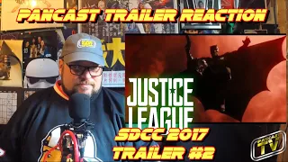 JUSTICE LEAGUE SDCC 2017 TRAILER #2 REACTION