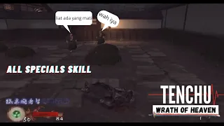 Tenchu Wrath Of Heaven - all specials skill