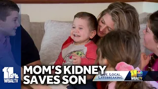 Mother saves son's life, encourages others on 'Organ Donor Day'