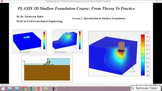 Lesson 2.  Introduction to Shallow Foundation