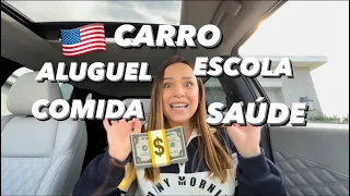 VIDA DE IMIGRANTE: CUSTO  DE VIDA NOS EUA 💵🇺🇸