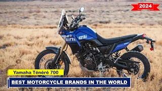 2024 Best motorcycle brands in the world Yamaha Ténéré 700