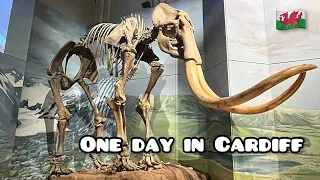 ONE DAY IN CARDIFF WALES | THE CITY CENTRE AND CARDIFF NATIONAL MUSEUM | WALKING TOUR