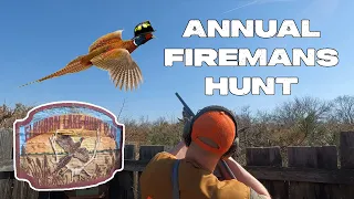 Annual Fireman's Pheasant Hunt | Elkhorn Lake Hunt Club | European Style Pheasant Hunt