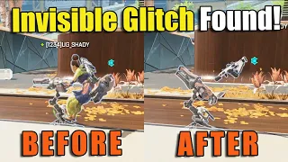 New Invisible Glitch Found | Season 7 | crypto & rampart Gltich | Flying with Sheila Glitch