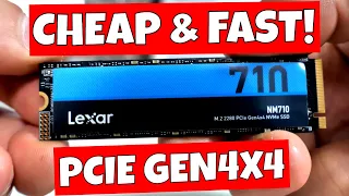 Cheap & FAST Lexar NM710 TLC 1TB NVME PCie Gen4 x4