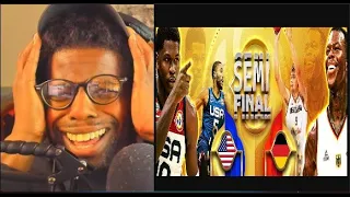 FIBA Germany 🇩🇪 Vs USA 🇺🇸 "WORLD CHAMPIONS OF WHAT" SMH TRASH PERFORMANCES!! GG GERMANY! |REACTION|