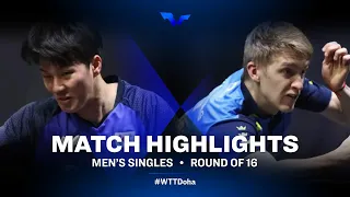 An Jaehyun vs Anton Kallberg | WTT Star Contender Doha 2021 | MS | R16 Highlights