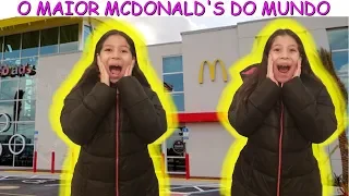 FOMOS NO MAIOR MCDONALD´S DO MUNDO