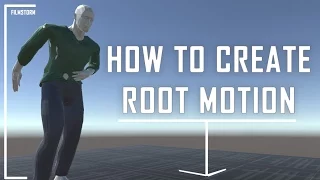 How to Create Root Motion for Animations | Maya & Unity