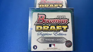 2020 Bowman Draft Sapphire 2 Boxes