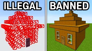 71 Illegal Houses In Minecraft