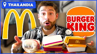 McDONALD'S vs BURGER KING in THAILANDIA