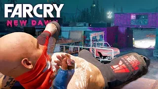 MELEE ONLY STEALTH OUTPOST CHALLENGE in Far Cry New Dawn!