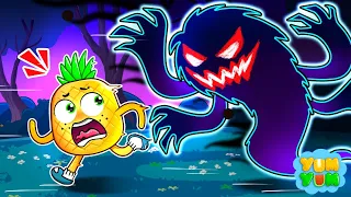 Monsters Are Coming Song 👻👽😰 | Hide & Seek Song 😱| Monster Song | YUM YUM Kids Songs