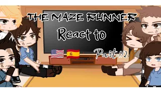 Maze runner react to//reacciona a//Tyu_//🇺🇸🇪🇦