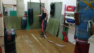 Упражнение для усиления лоу-кика/Exercise to strengthen the low-kick