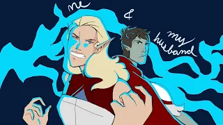 “Me and My Husband” - Mitski (DND OC Animatic) PLATONIC